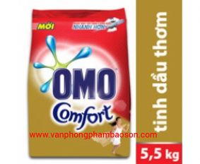 Bột Giặt Omo Comfort Tinh Dầu Thơm 5,5kg