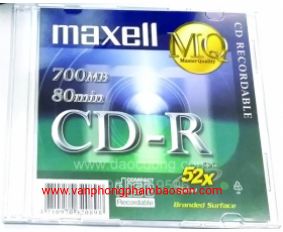 Đĩa CD maxell có hộp
